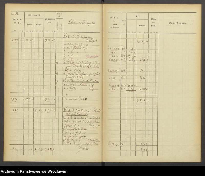 image.from.unit.number "Rechnungen über die Verwaltung der Armenhausabteilung im Classenschen Siechenhause"