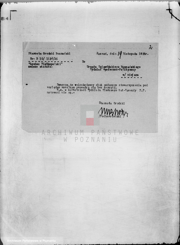 Obraz 6 z jednostki "Stowarzyszenie,,Łowiec Wielkopolski" w Poznaniu"