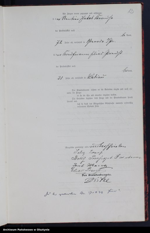 image.from.unit.number "Heiraths-Haupt-Register Nr 1 - 31"