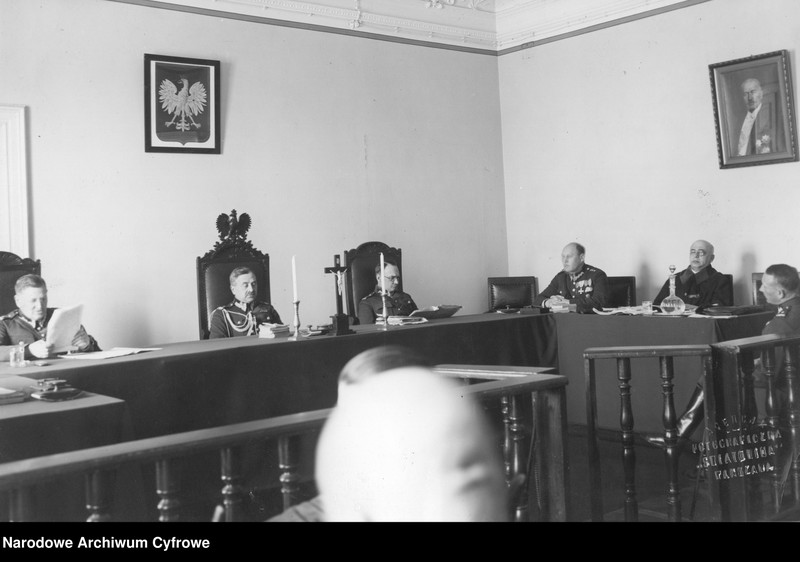 image.from.unit.number "Proces przeciwko majorowi Kazimierzowi Kubali w Najwyższym Sądzie Wojskowym"