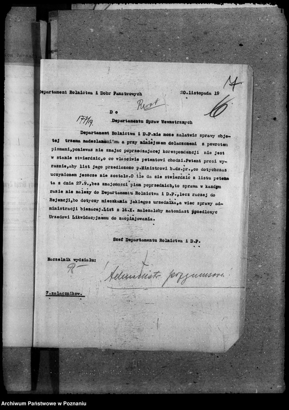 Obraz 12 z jednostki "Administracja majątków - generalia"