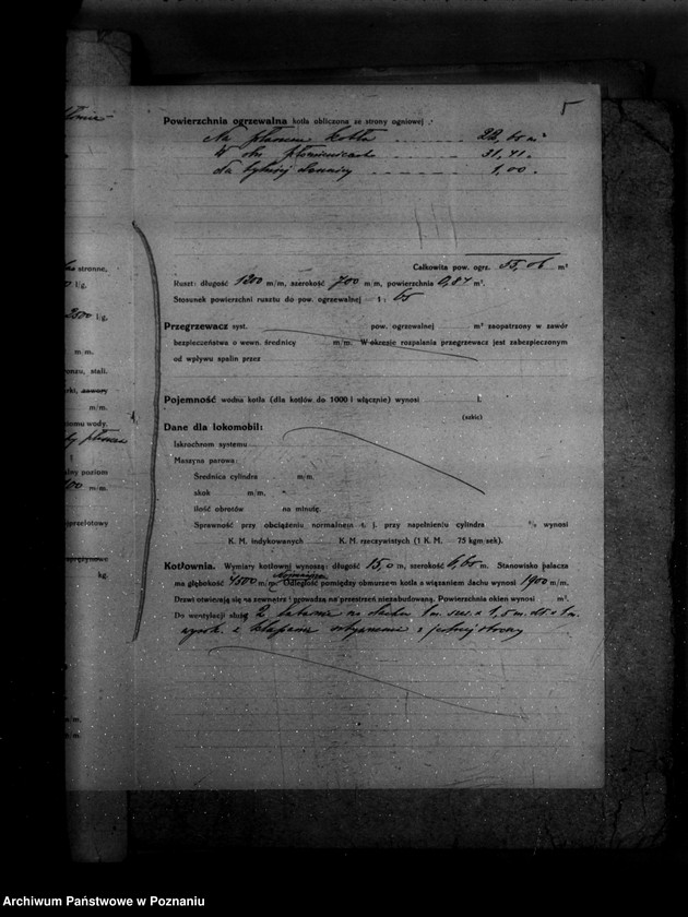 Obraz 9 z jednostki "Gorzelnia w majętności Sędziwy powiat szamotulski własność Dr Wiza nr woj. kotła 64"