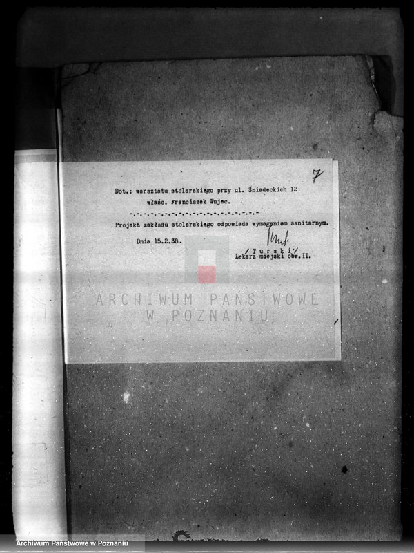 image.from.unit.number "Fabryka mebli w Poznaniu projekt urządzenia warsztatu stolarskiego przy ul. Śniadeckich 12"