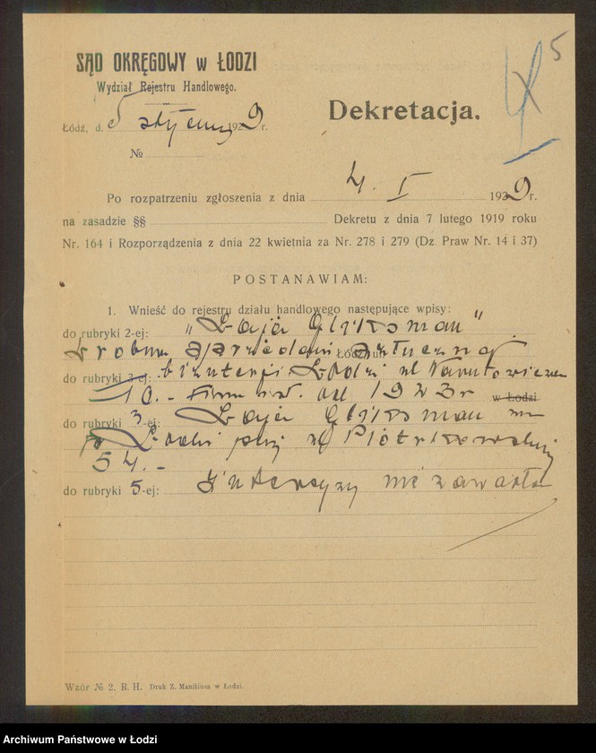 Obraz 7 z jednostki "Łaja Gliksman – sprzedaż sztucznej biżuterii"