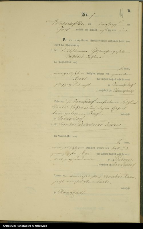 image.from.unit.number "Heiraths-Neben-Register Nr 1 - 17"