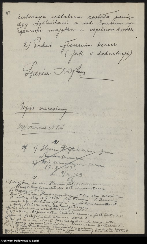 Obraz 16 z jednostki "Samuel Berman, Chaim Lichtensztajn – sprzedaż manufaktury"