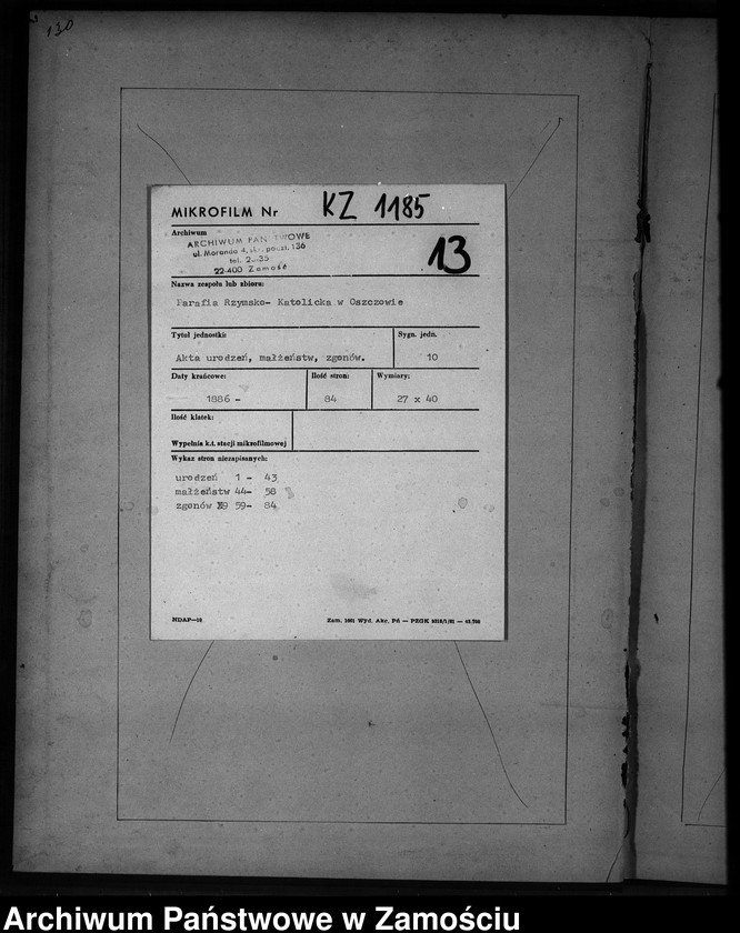 image.from.unit.number "Akta urodzeń, małżeństw, zgonów"