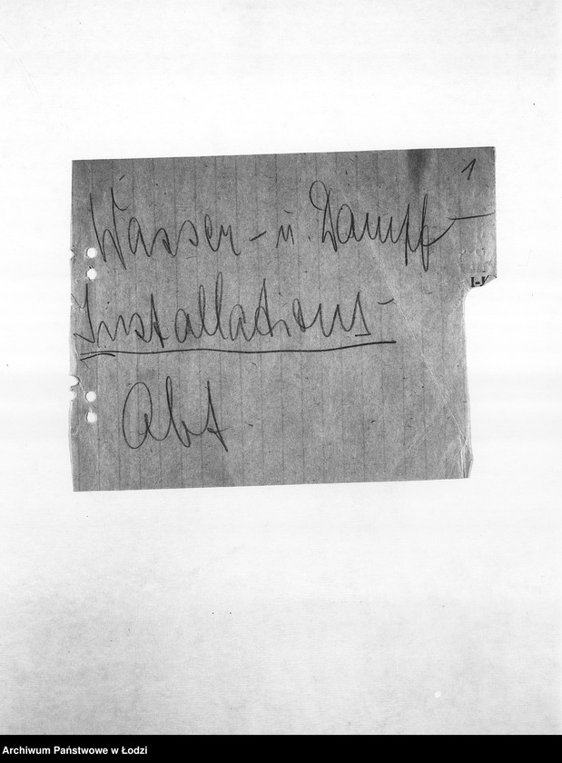 Obraz 4 z jednostki "Metall-Abteilung [Produkcja i zapotrzebowanie materiałów dla resortu pracy]"