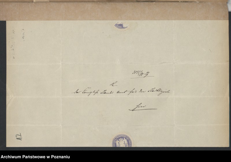 Obraz 14 z jednostki "Die von den Verlobten beigebrachten Urkunden zur Eheschliessung pro 1878"