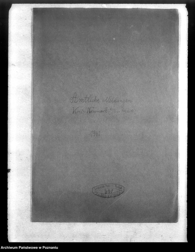 Obraz 4 z jednostki "Amtliche Meldungen Kreis Neumark (Nowe Miasto)"