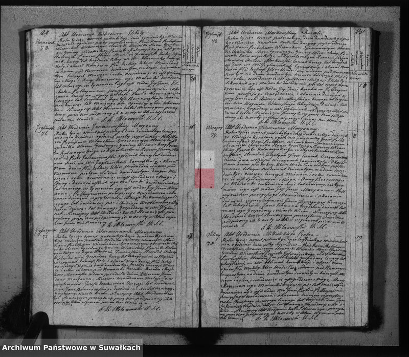 image.from.unit.number "Akta urodzonych gminy wiżayńskiey powiatu kalwaryskiego w departamencie łomżyńskim od dnia 1-go miesiąca stycznia 1815 roku do dnia ostatniego miesiąca grudnia tegoż roku"