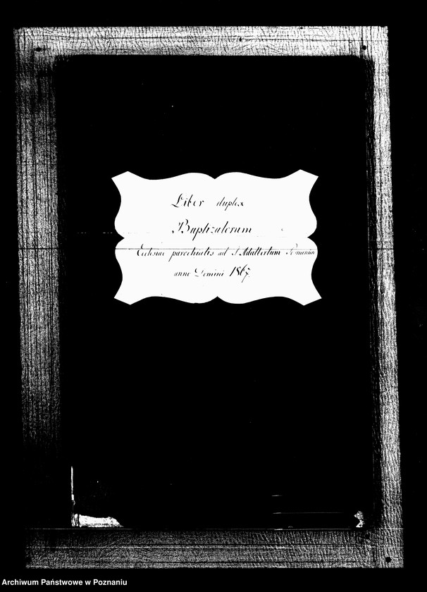 Obraz 1 z jednostki "Księga urodzin"