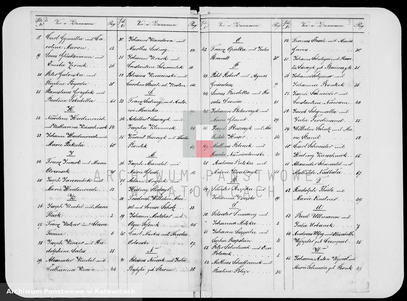 image.from.unit.number "Księga małżeństw za rok 1876 [nr 1 - 67]"