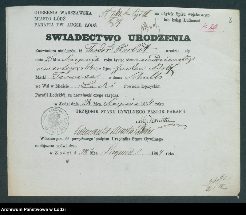 Obraz 10 z jednostki "[Aneksy od nr 760 do nr 770]"