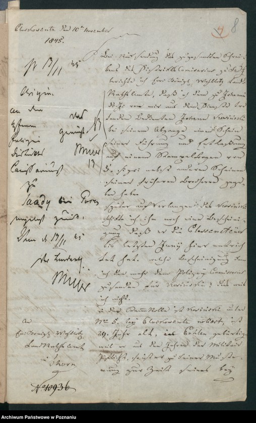 Obraz 12 z jednostki "A. betr. Johann Kosinski alias Grudowicz"