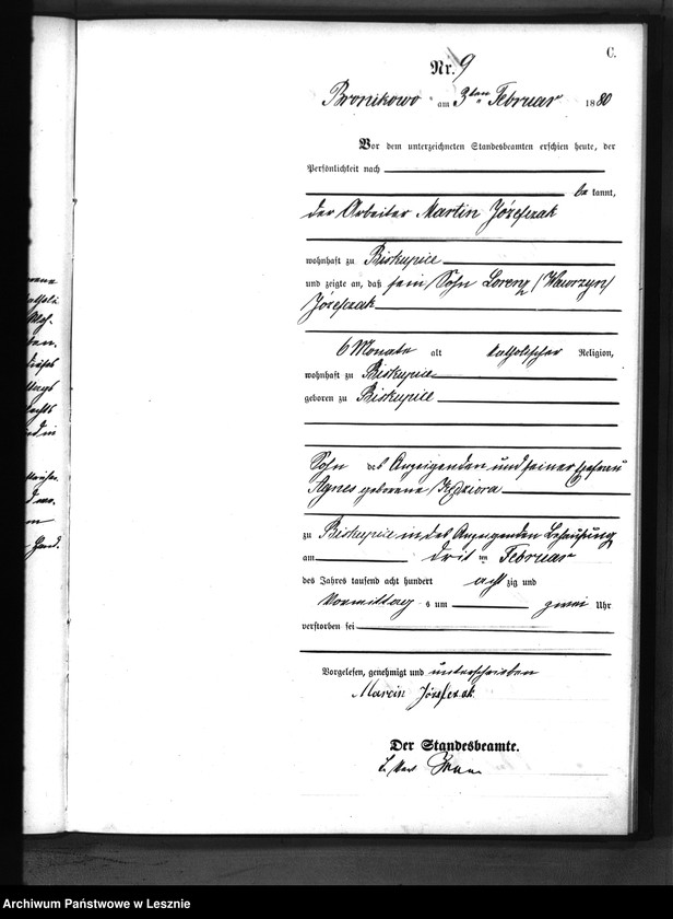 Obraz 12 z jednostki "[Księga zgonów]"