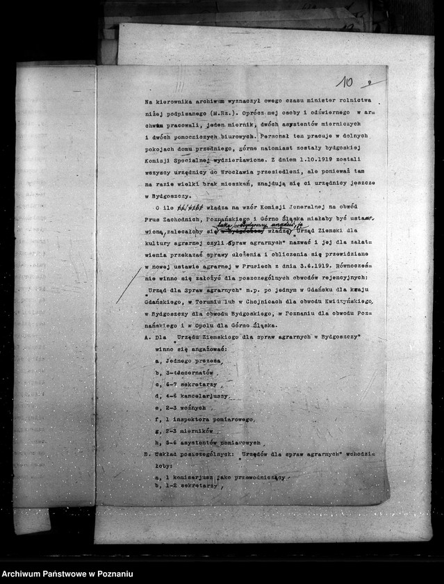 Obraz 14 z jednostki "Sprawy szczegółowo-administracyjne , agrarna reforma"