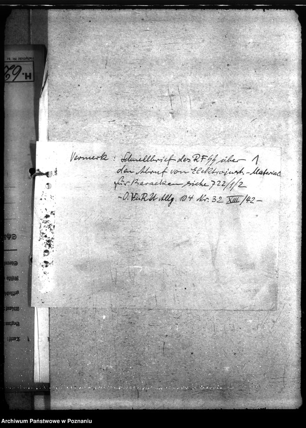 Obraz 5 z jednostki "Dienststellen der Polizei, Waffenmeisterei in Leslau"