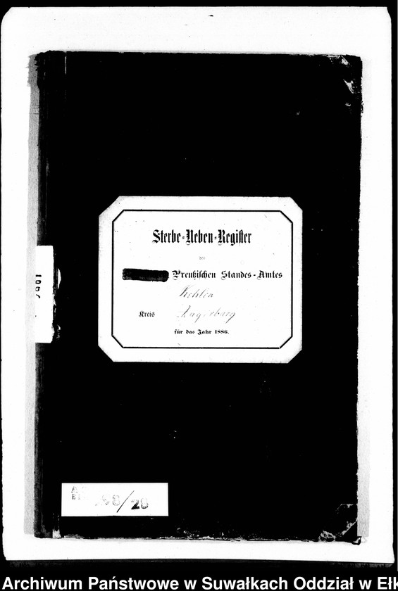 image.from.unit.number "Sterbe-Neben-Register des Preussischen Standes-Amtes Kehlen Kreis Angerburg"