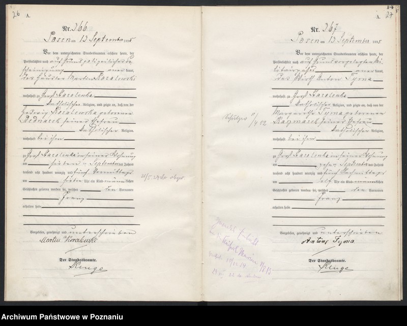 Obraz 16 z jednostki "Księga urodzeń t. II"