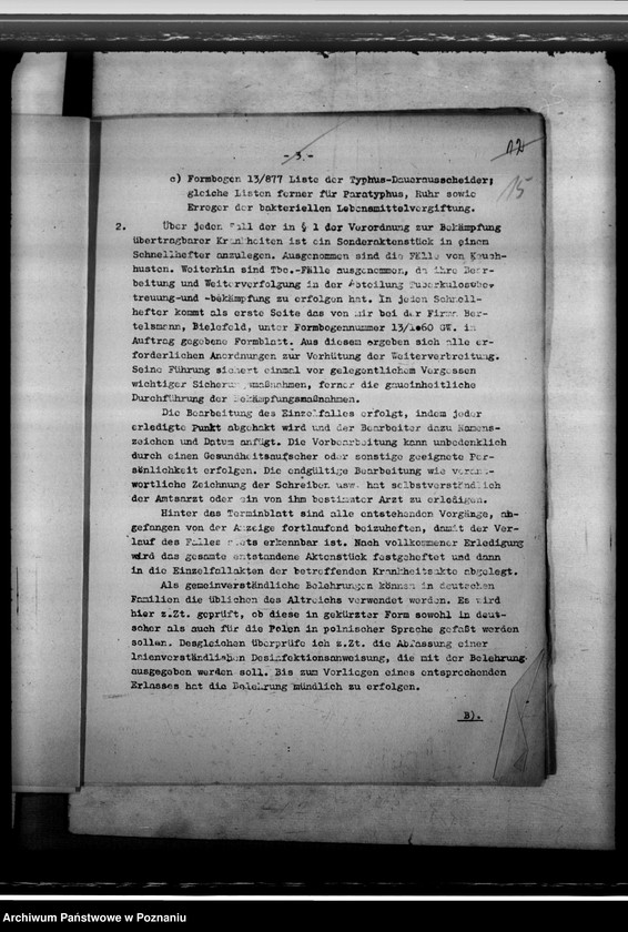 Obraz 19 z jednostki "Zarządzenia w sprawie zwalczania zaraźliwych chorób"