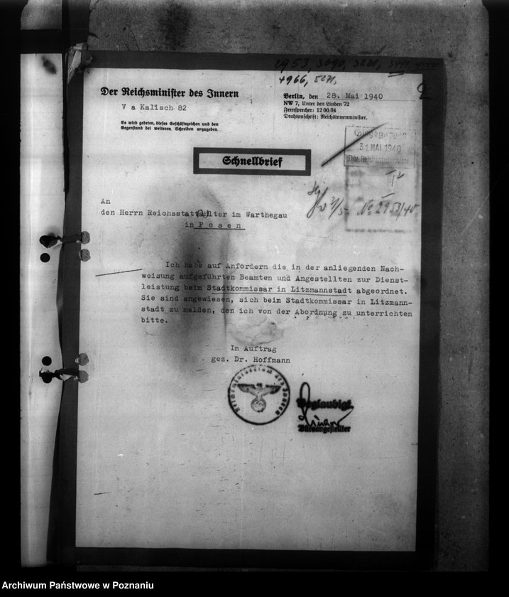 Obraz 6 z jednostki "Abordnungen der Beamten"