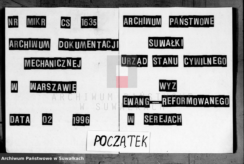image.from.unit.number "Duplikat Aktov Graždanskogo Sostojanija Serejskogo Ev. Reformatskogo Prichoda o rodivšichsja, brakosočetavšichsja i umeršich v 1890 g."