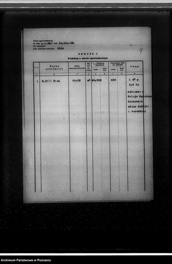 Obraz 11 z jednostki "Kwestionariusz "Sawja" Fabryka tlenu A. Jezierskiego w Czempiniu"
