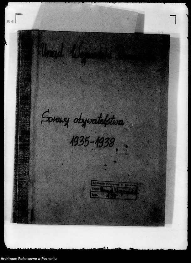 Obraz 4 z jednostki "/Sprawy obywatelstwa/"