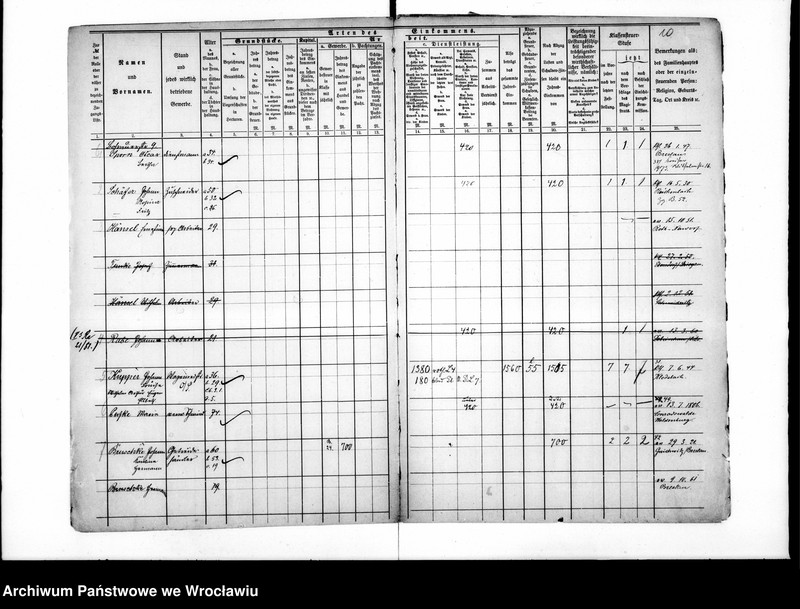 image.from.unit.number "Einkommen - Nachweisungen zur Klessensteuerrollen"