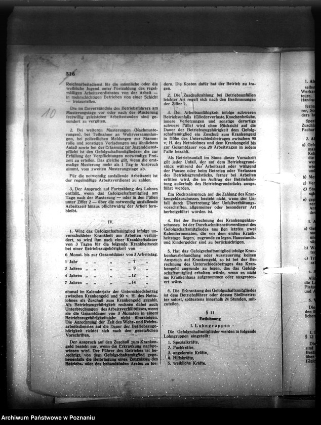 Obraz 13 z jednostki "Anordnung und Erlasse über Wohnung und Mietpolitik im Reichsgau Wartheland"