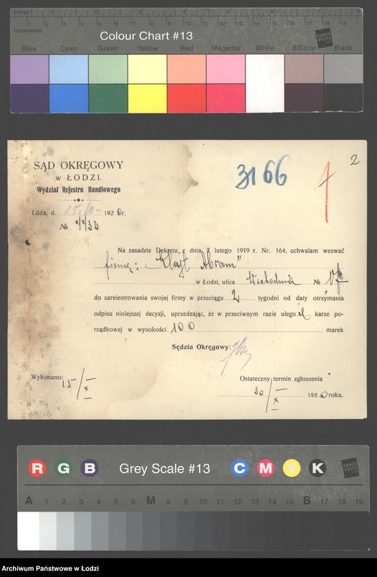 Obraz 4 z jednostki "Abram Klajt- sprzedaż przędzy"