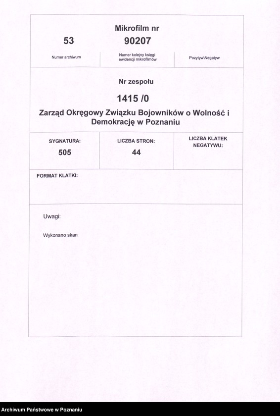 Obraz 5 z jednostki "Przemówienia i materiały dotyczące uroczystych rocznic powstania wielkopolskiego."