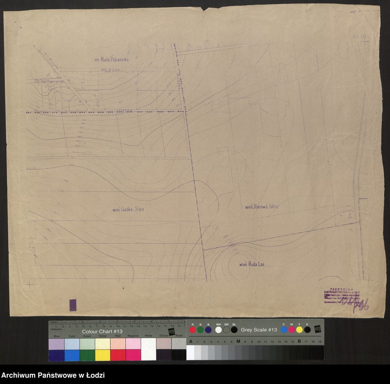 Obraz 1 z jednostki "Plan miasta Łodzi. Sekcja SO 121"