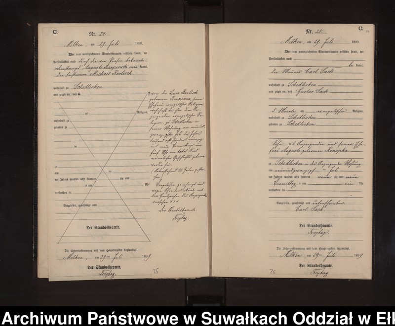 image.from.unit.number "Sterbe-Neben-Register des Preussischen Standes-Amtes Stasswinnen Kreis Lötzen"