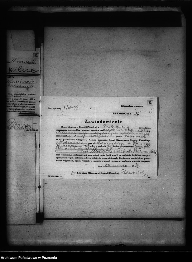 image.from.unit.number "Scalenie gruntów we wsiach Chodybki i Złotniki Pałamunckie w gminie Koźminek powiatu kaliskiego"