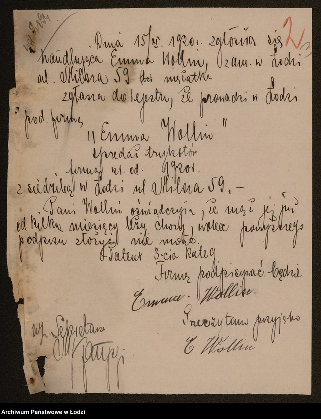 Obraz 5 z jednostki "Emma Wollin- sprzedaż trykotów"