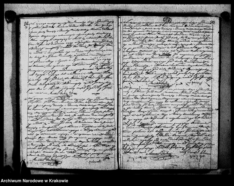 Obraz 13 z jednostki "Xięga I. Akt Stanu Cywilnego obeymująca Akta Urodzenia Przyznania Przysposobienia i Zeyścia Osob Wyznanania Moyzesowego w Gminie VI. X. i XI. M. W. Krakowa zamieszkałych na Rok 1818"