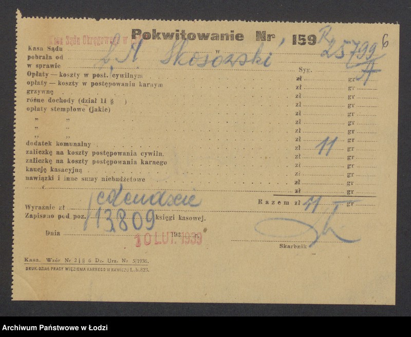 Obraz 8 z jednostki "Moszek Skoszowski – wyrób i sprzedaż trykotaży"