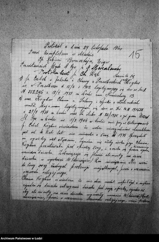 Obraz 18 z jednostki "[Sprawy rozwodowe]"