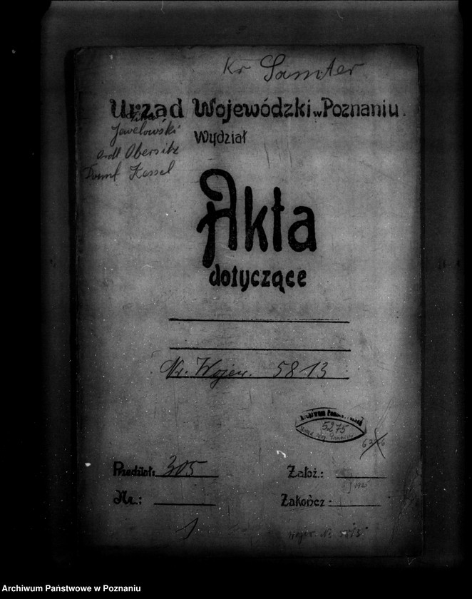 Obraz 4 z jednostki "Przedsiębiorstwo Obrzycko Firma S.J. Jewelowski Gdańsk, Eksploatacja lasów nr woj. kotła 5813"