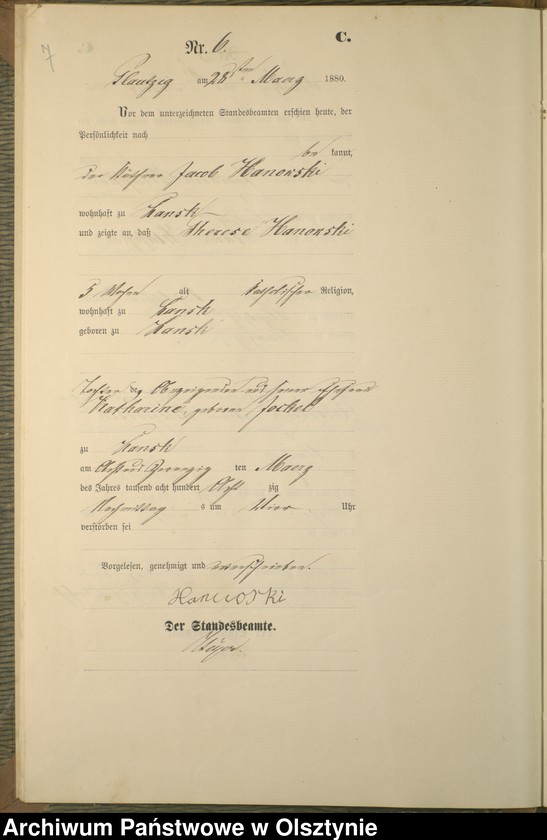 image.from.unit.number "Sterbe-Haupt-Register Nr 1 - 23"