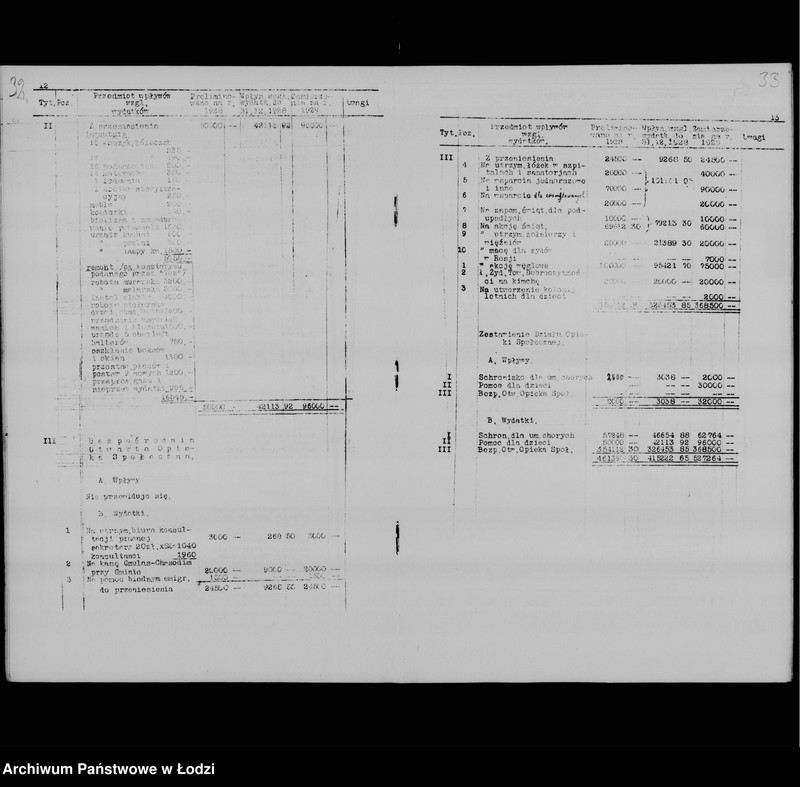 Obraz 20 z jednostki "Zamierzenia skarbowe na rok 1929"