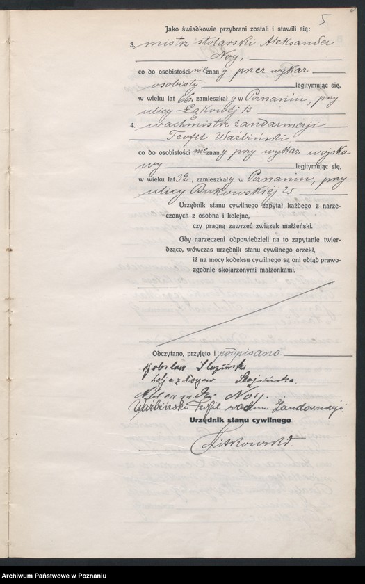 Obraz 7 z jednostki "Księga miejscowa małżeństw tom IV [Rejestr główny małżeństw]"