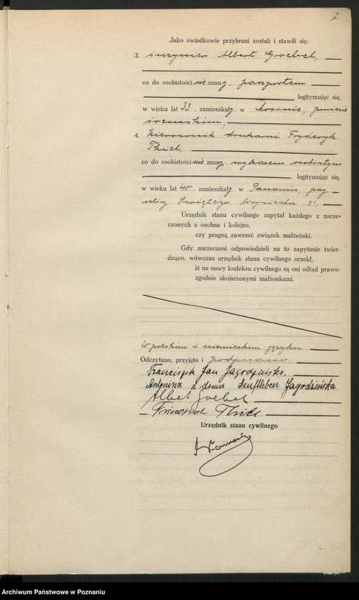 Obraz 9 z jednostki "Księga miejscowa małżeństw tom III [Rejestr główny małżeństw]"