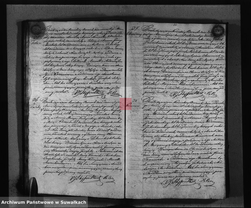 image.from.unit.number "Księga Duplikat Parafij Berznickiey na rok 1849"