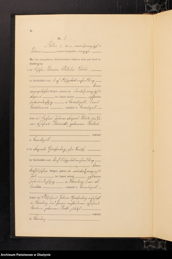 image.from.unit.number "Heiraths-Haupt-Register Nr 1 - 26 i 1 - 17"