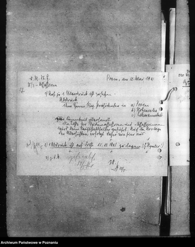 Obraz 11 z jednostki "Statistische Angaben der Oberschulen"