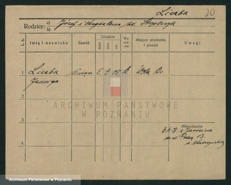 Obraz 20 z jednostki "Lica - Liczykowska"