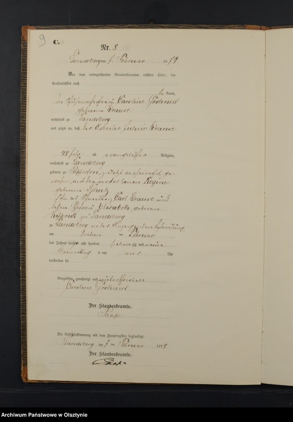 image.from.unit.number "Sterbe-Neben-Register Nr 1 - 62"